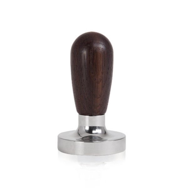 Tamper, Unterseite plan, Räuchereiche, 58,4 mm