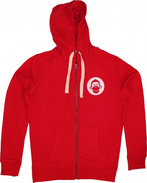 Hoodie - Mann - rot - S