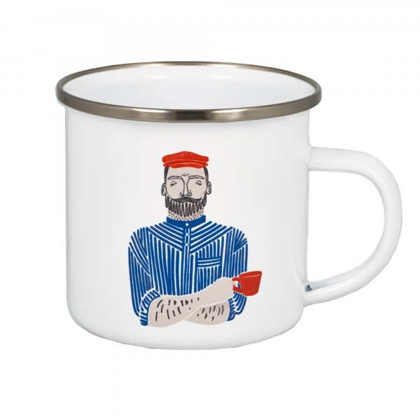 Schlürf Motiv-Teetasse - Herr Conrads